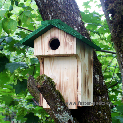 Multi-Nistkasten mit Marderschutz - Spatz, Meise, Star