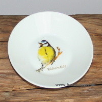 Mini-Schlchen mit Tiermotiv; Bone China Porzellan